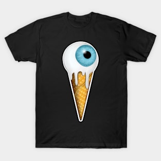 Ice cream eyeball Halloween T-Shirt